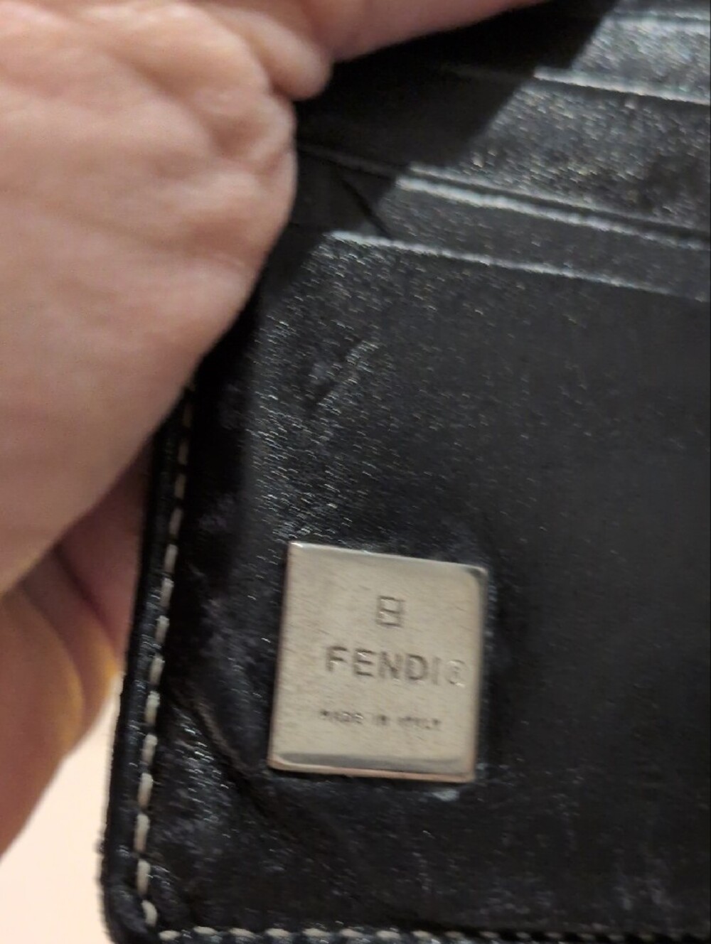 Fendi Vintage Zucca FF Jacquard Bi-Fold Wallet - Picture 7 of 13